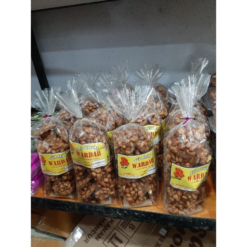 Gula Kacang|Gulali kacang|Ting-Ting kacang| Ampyang kacang Wardah 200gr & 350gr