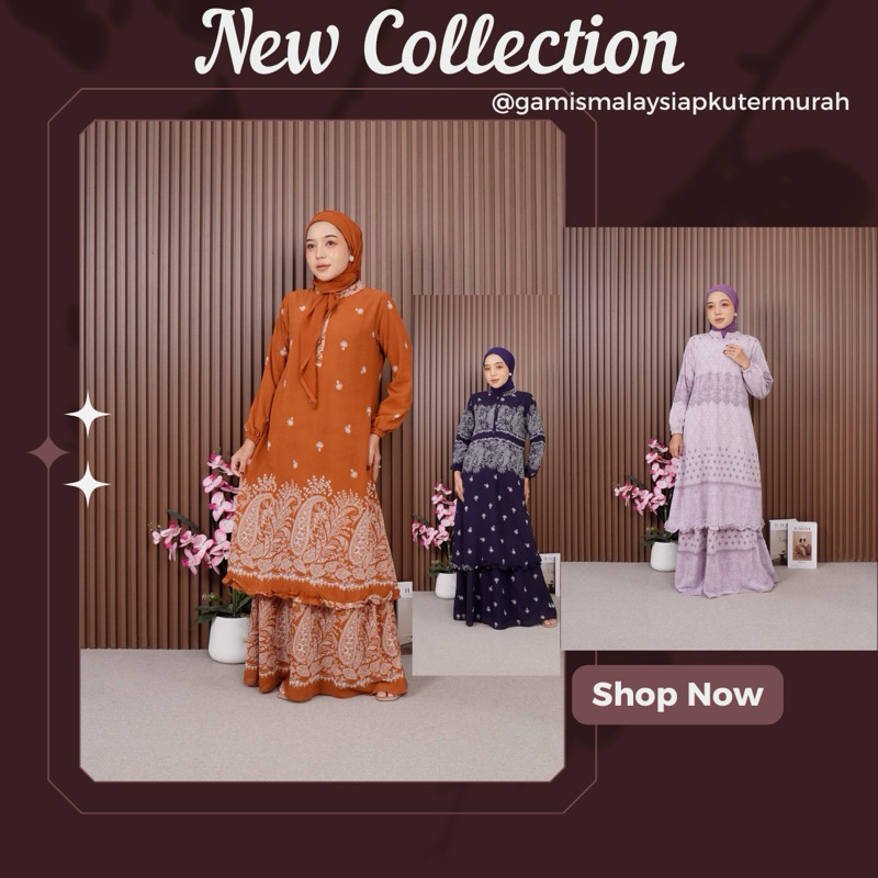 NY-RAKHA DRESS MOTIF PREMIUM | Malaysia Premium