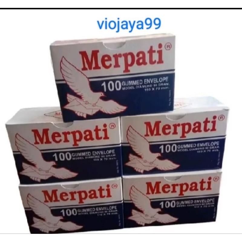 

Amplop merpati.kecil polos ukuran110x70.