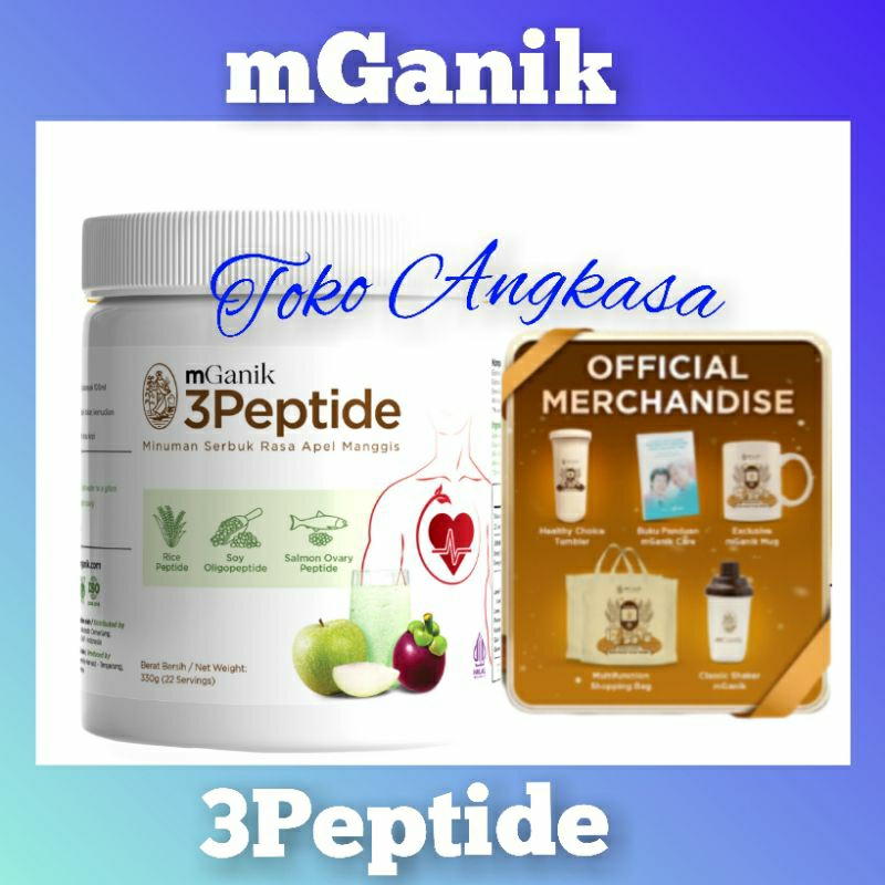 MGANIK 3PEPTIDE SUPLEMEN HIPERTENSI - MGANIK MULTIGRAIN  SUPLEMEN