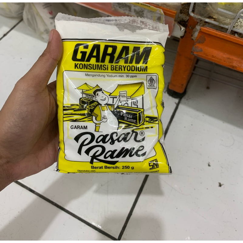 

Garam Murni Cap kapal 250 gr