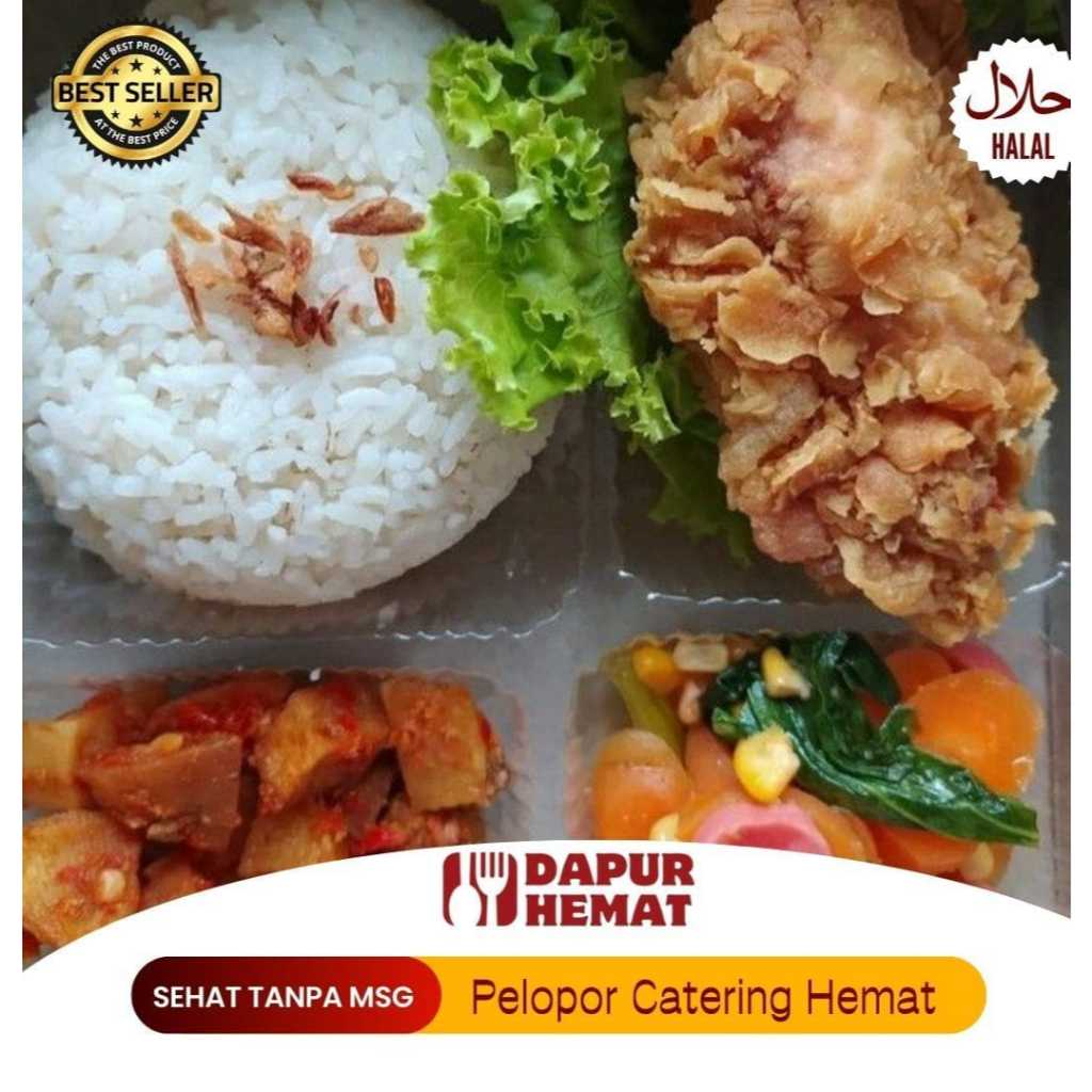 

Dapur Hemat - Catering Harian Ayam KFC Nikmat Paling Murah Enak Halal Sehat Tanpa MSG Favorit Acara