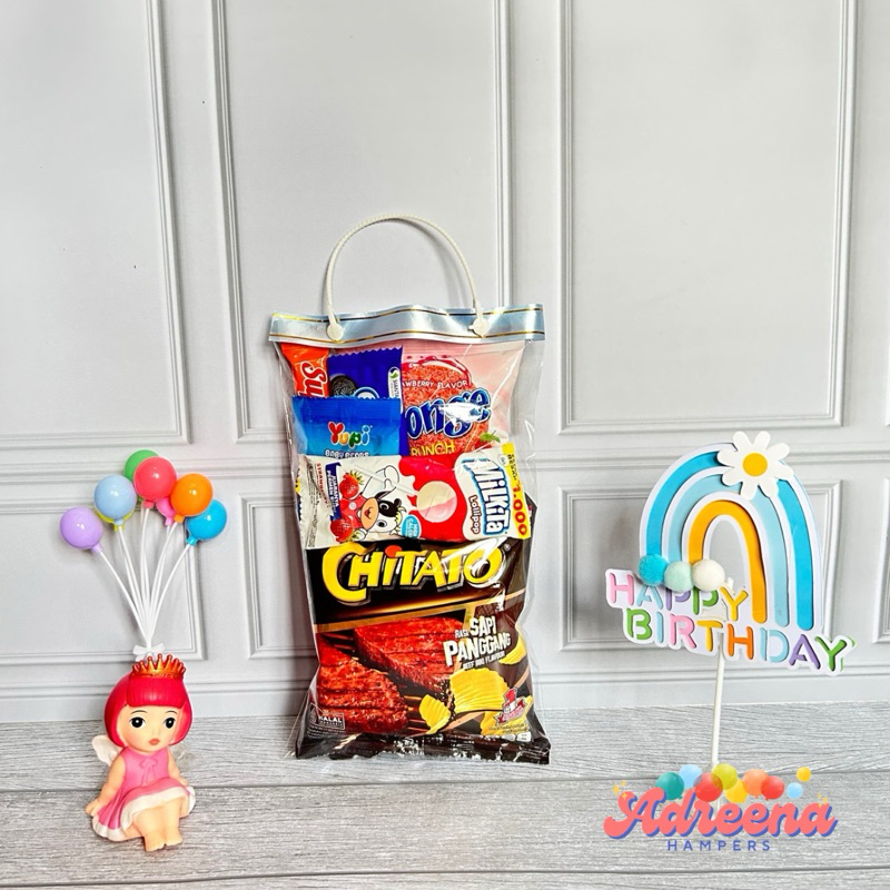 

Paket Snack Ulang Tahun / Hampers dan Bingkisan