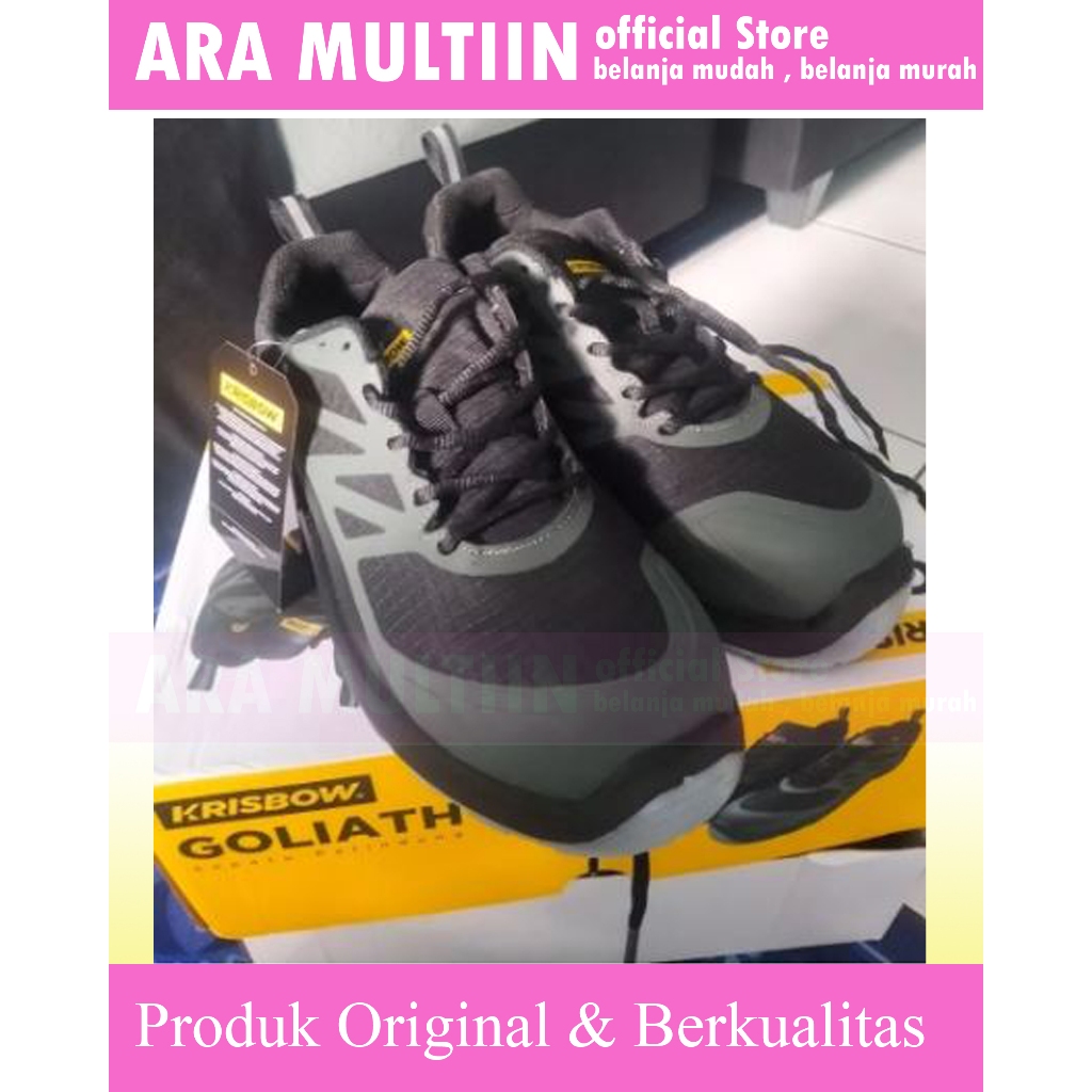 Sepatu Safety Krisbow GOLIATH || Safety Shoes Krisbow GOLIATH