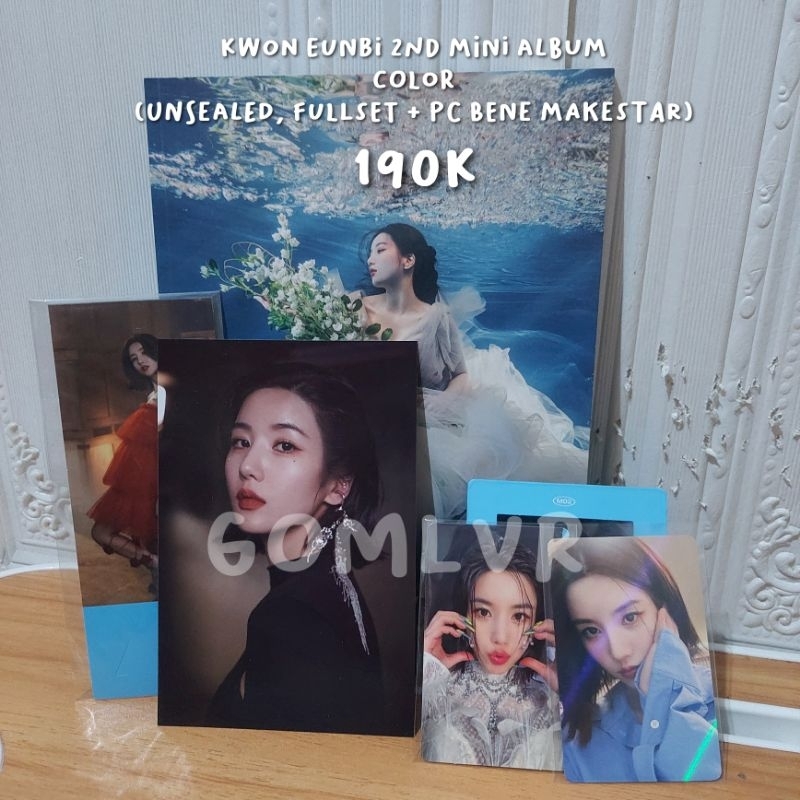 Kwon Eunbi 2nd Mini Album Color (Unsealed, Fullset, PC Bene Makestar)