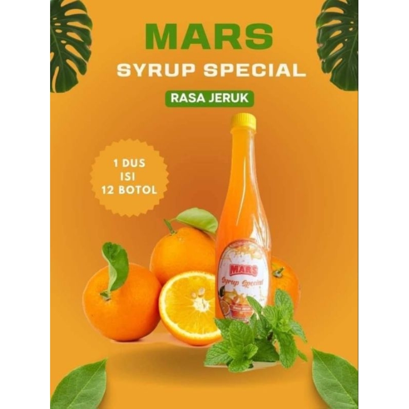 

Sirup Mars Special Rasa Jeruk 530ml