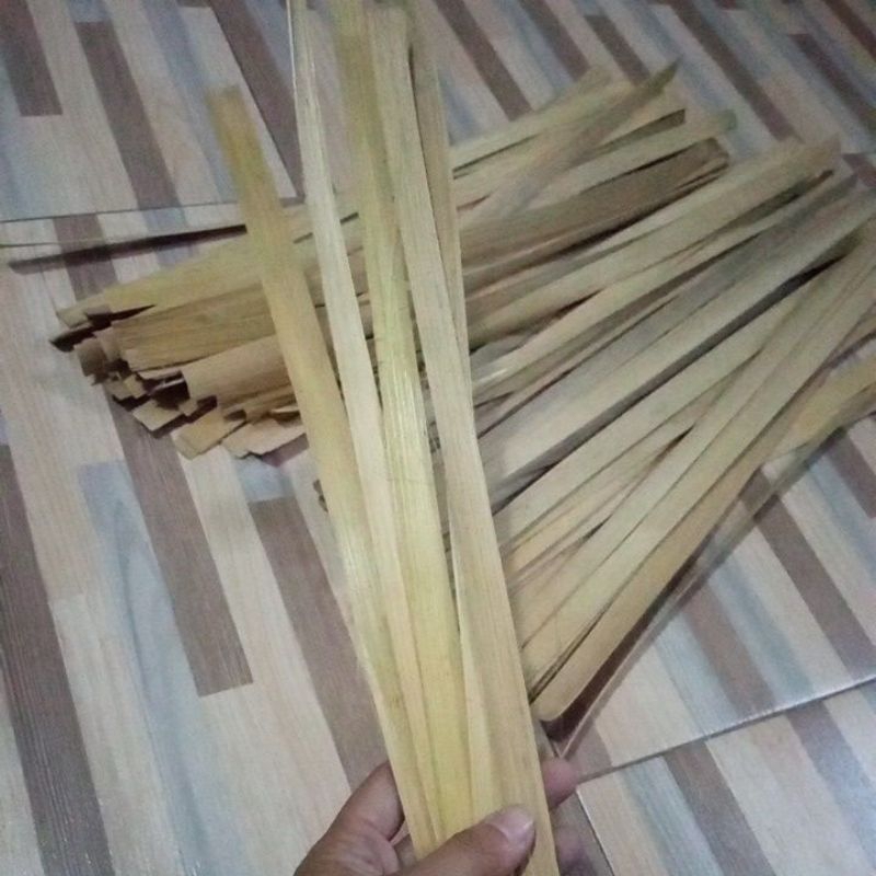 iratan bambu/bambu anyam/bambu irat/satuan bambu 75 dan 100 biji