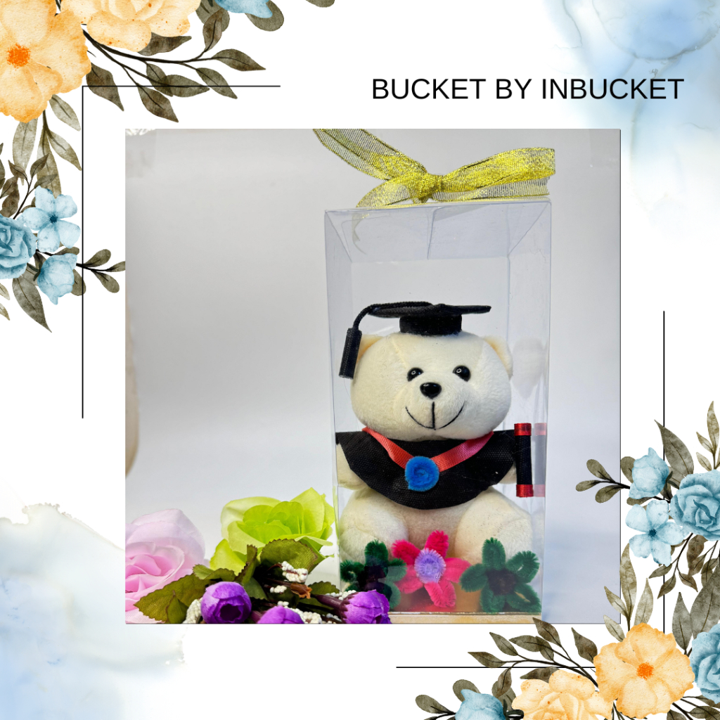 Boneka Wisuda mika Boneka souvenir wisuda mika/ teddy bear/ hadiah boneka wisuda teddy bear