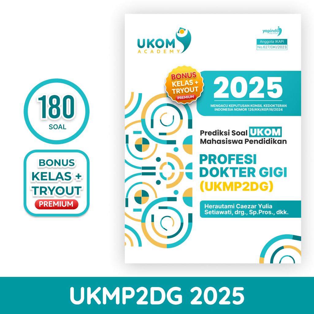 AT UKOM Academy Buku Prediksi Soal UKOM UKMP2DG 2025