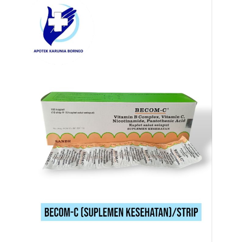 Becom-C & Becom-Zet (Suplemen Kesehatan).