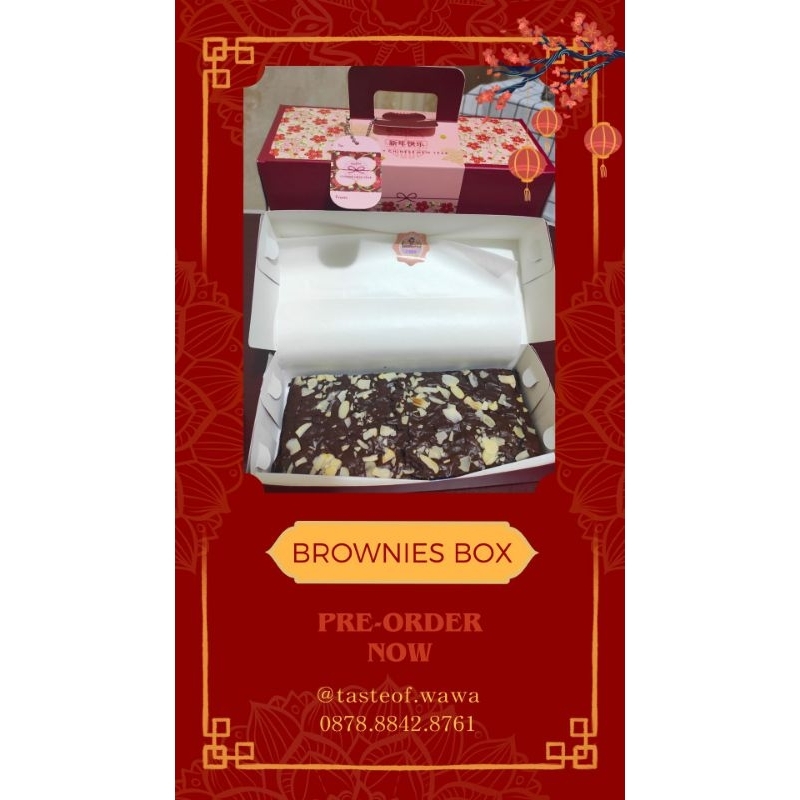 

Hampers Brownies Bites dan Brownies Box