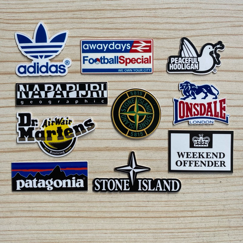 

Sticker Aesthetic Laptop Tumblr Case Stiker Casual Football Hooligan