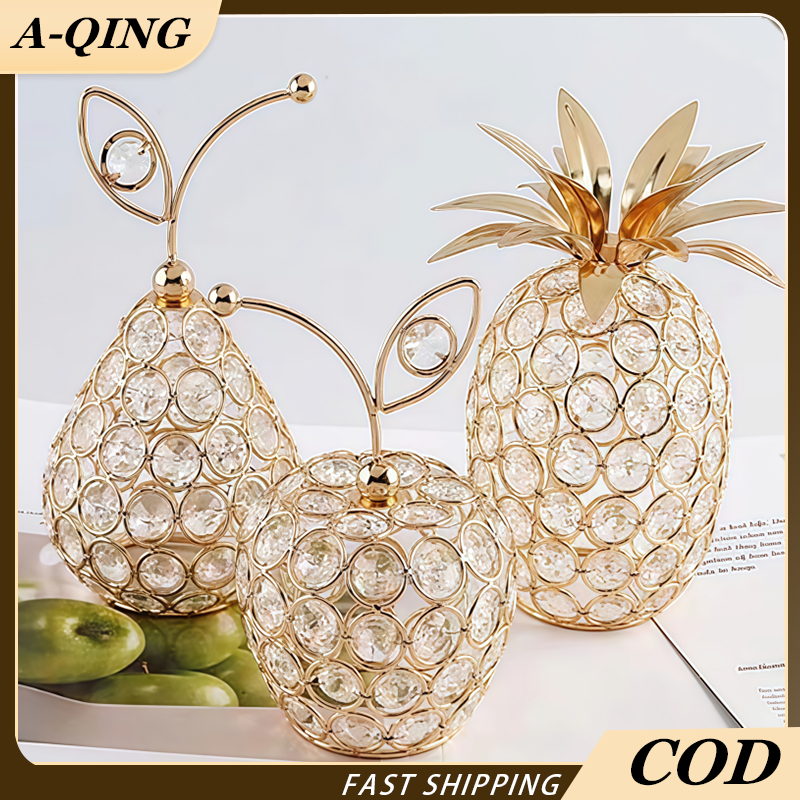 【AQING】Perhiasan Kristal Ornamen Kristal Buah / Dekorasi Ruang Tamu Kristal