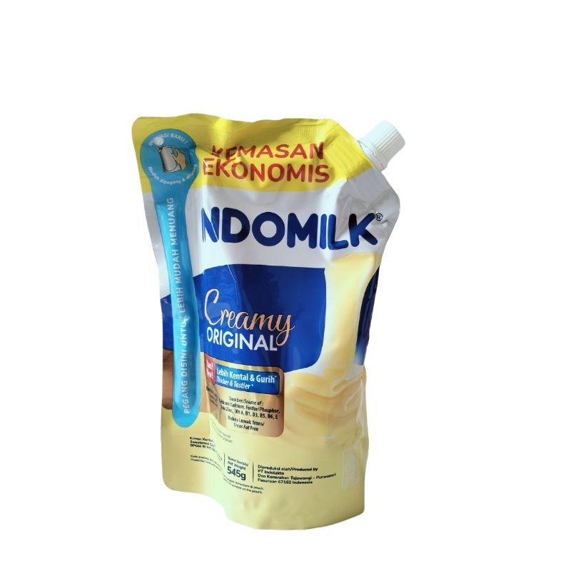 

Susu Kental Manis Indomilk Putih Pouch 545g