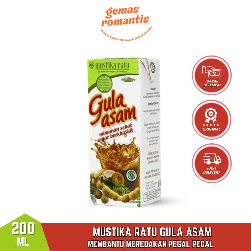 

Mustika Ratu Jamu Gula Asem 200 ML