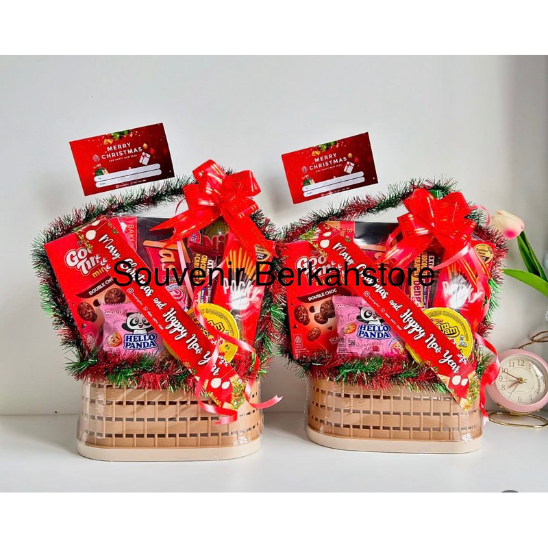 

PAKET KERANJANG PARCEL Idul fitri/merry christmast snack/paket ultah anak