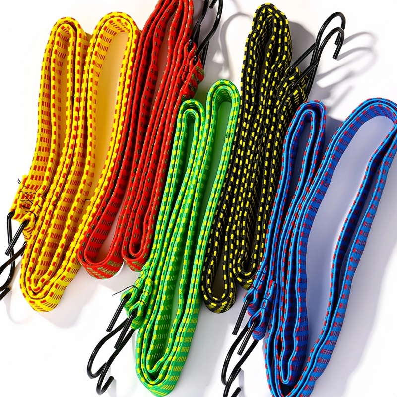 Tali bagasi Kait Pipih Gepeng motor 1/1.8M Tali karet pengikat barang  Tali pengikat barang di motor