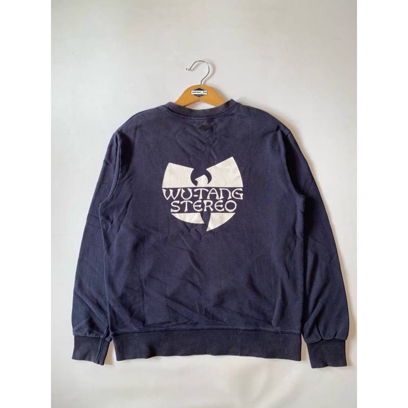 crewneck wutang x stereo vinyls