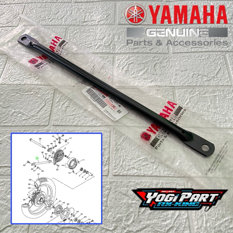 BARTENSION TAHANAN PANEL REM BELAKANG RXKING RXS ORIGINAL 3C1-F5371-00