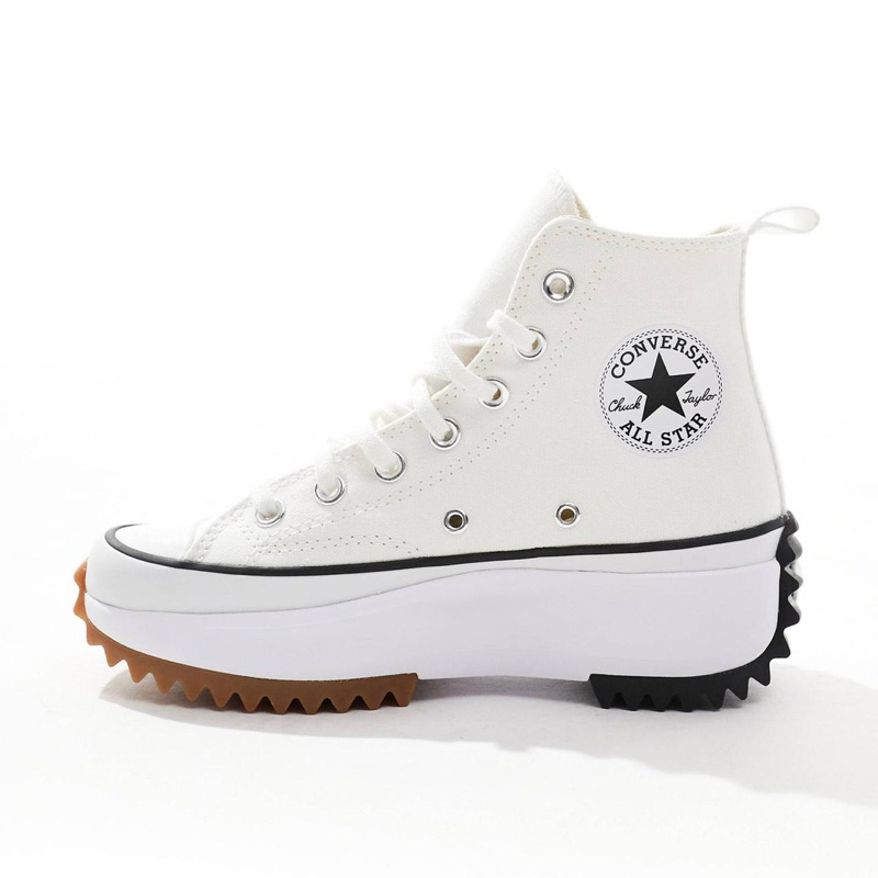 Converse Run Star Hike Hi White 100%Original