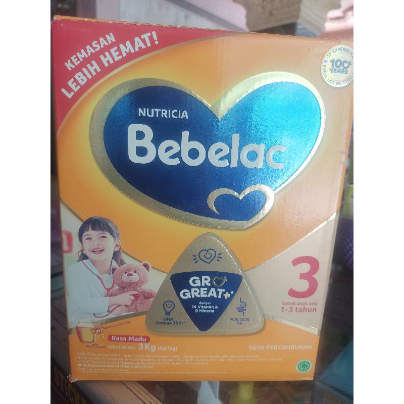 

Bebelac 3 netto 3 kg madu
