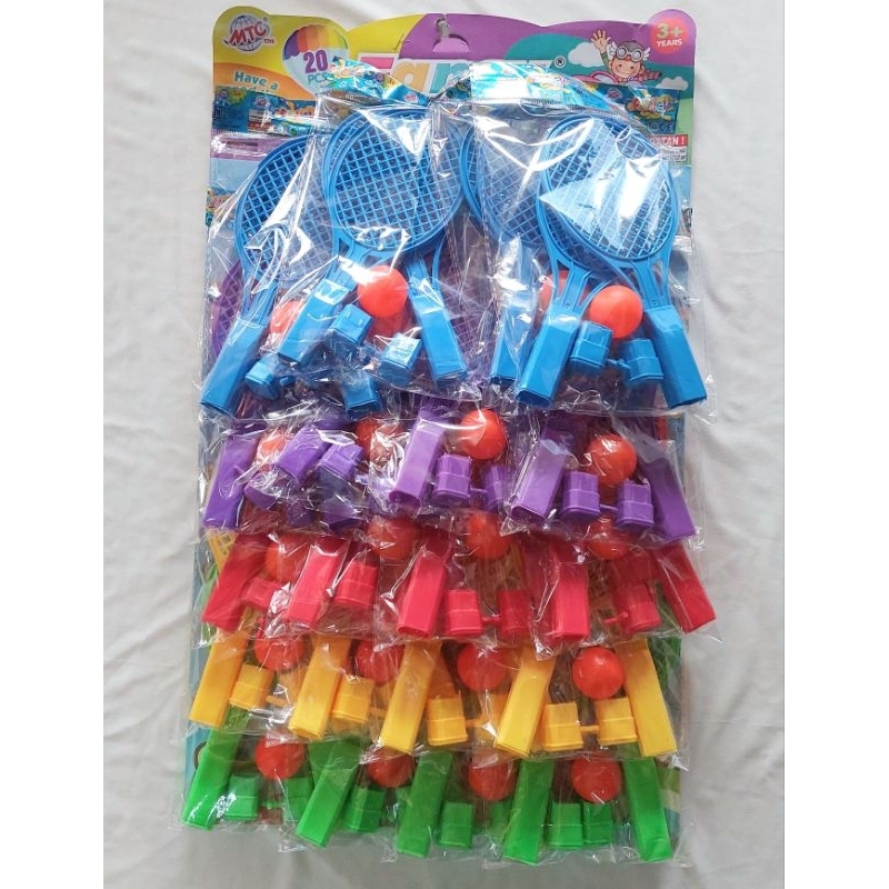 MAINAN ANAK BOLA BADMINTON/BOLA PINGPONG KECIL