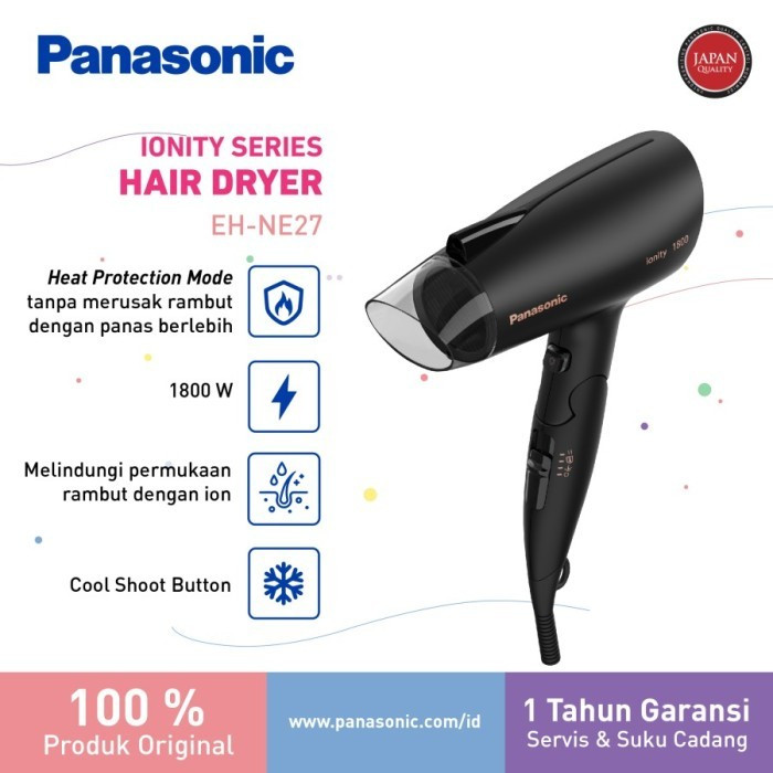 Panasonic ION Hairdryer EH NE27-K