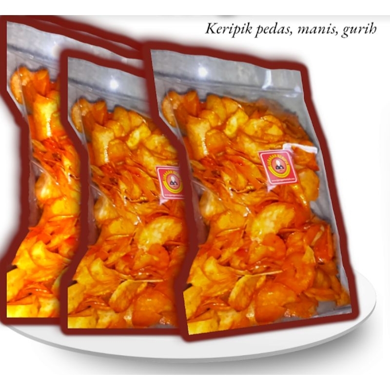 

Keripik Pedas Manis 500 gram
