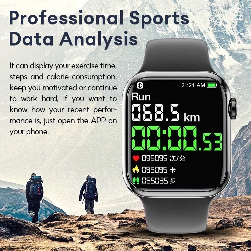 BIG SALE [COD]Jam Tangan Samsung Smartwatch 9 MAX Jam Pintar Olahraga Bluetooth Smart Watch Pintar