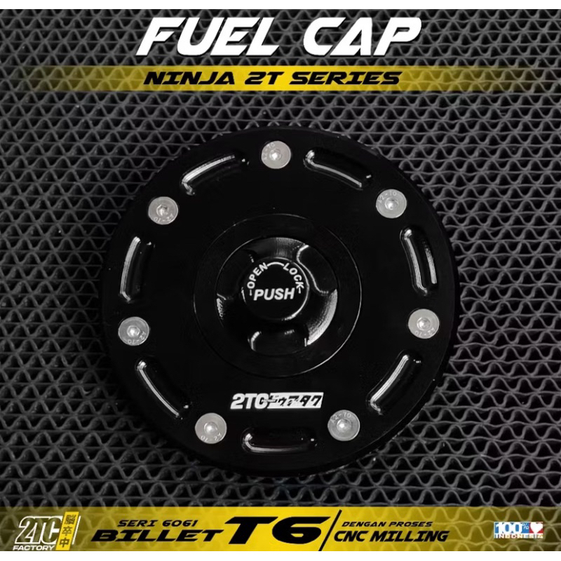 FUEL CAP TUTUP TANGKI 2TC FACTORY NINJA 150 RR SS R