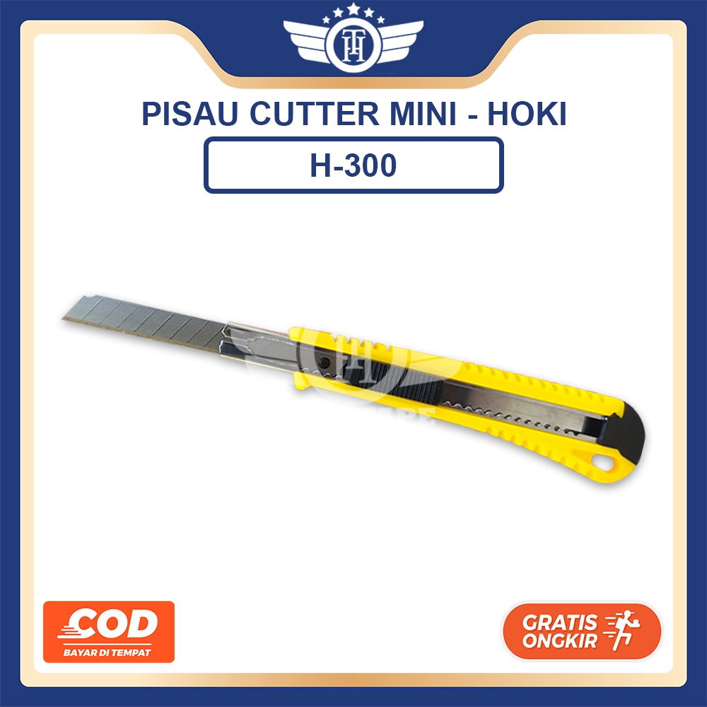 

PISAU CUTTER KNIFE HOKI H-300 SUPER TAJAM