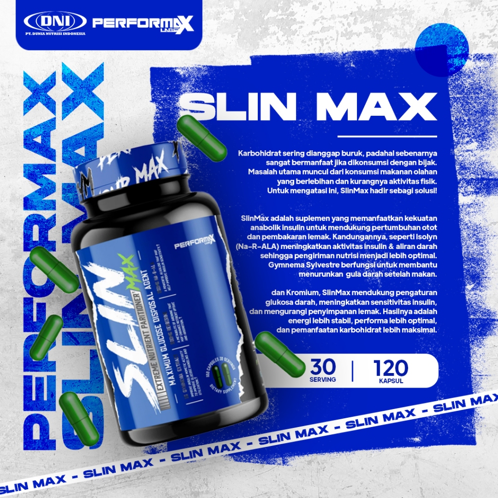 PERFORMAX LABS SLIN MAX 120CAPS (30 SERV)