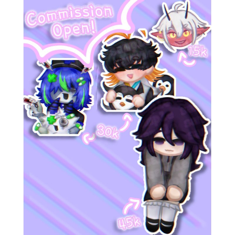 Art commission || Jasa gambar || chibi commission