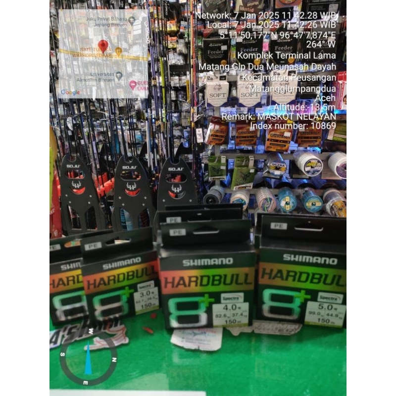 SENAR PE SHIMANO HAROBULL 150M