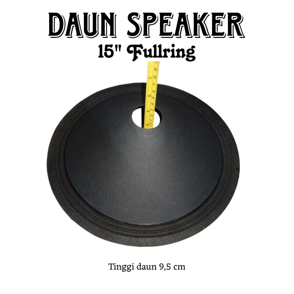 DAUN SPEAKER 15 INCH FULLRING DAN KERTAS SPEAKER 15 INCH