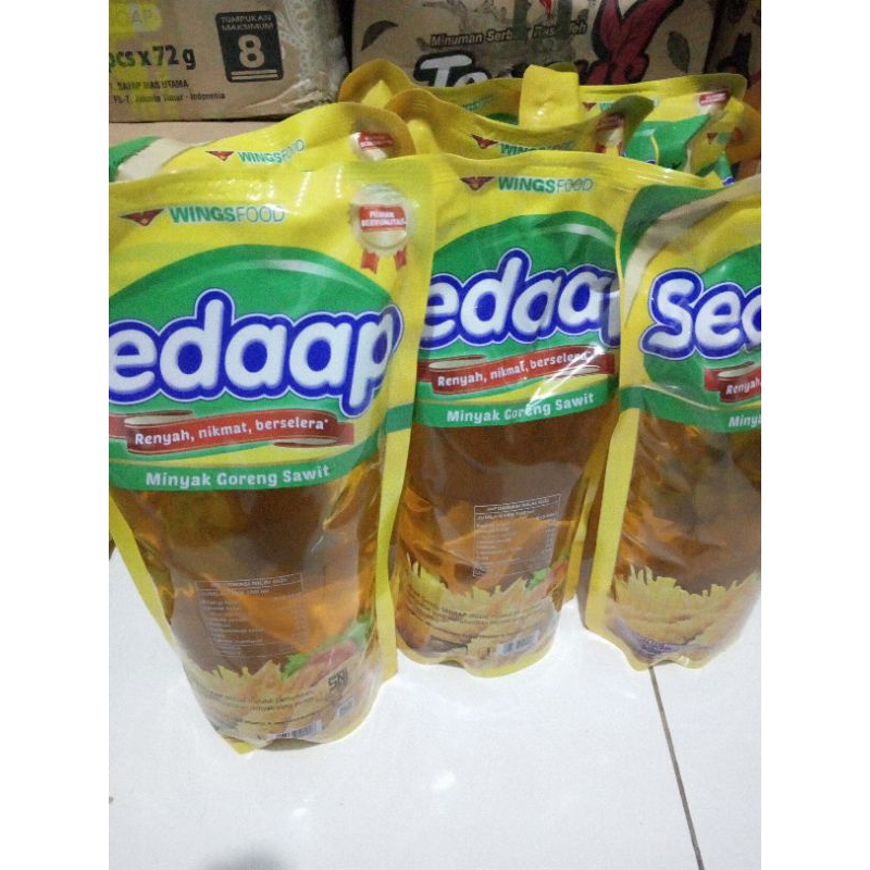 

minyakSedap ukuran 1Liter