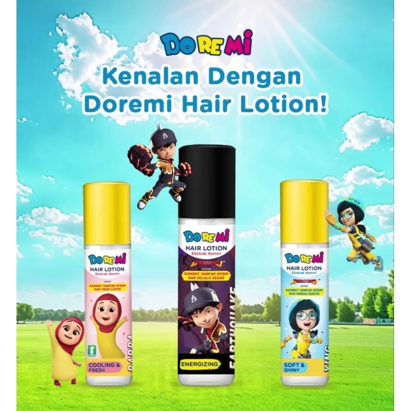 [ DOREMI ] Hair Lotion Ekstrak Kemiri