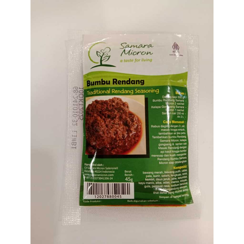 

Samara Micron Bumbu Rendang Traditional