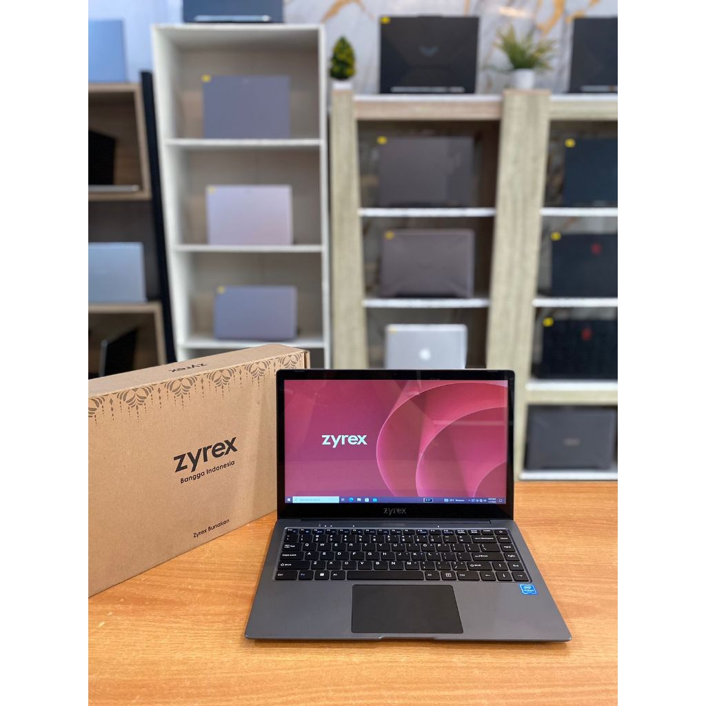 LAPTOP ZYREX BUNAKEN | CELERON N4020 | 4 GB | SSD 256 GB | GARANSI