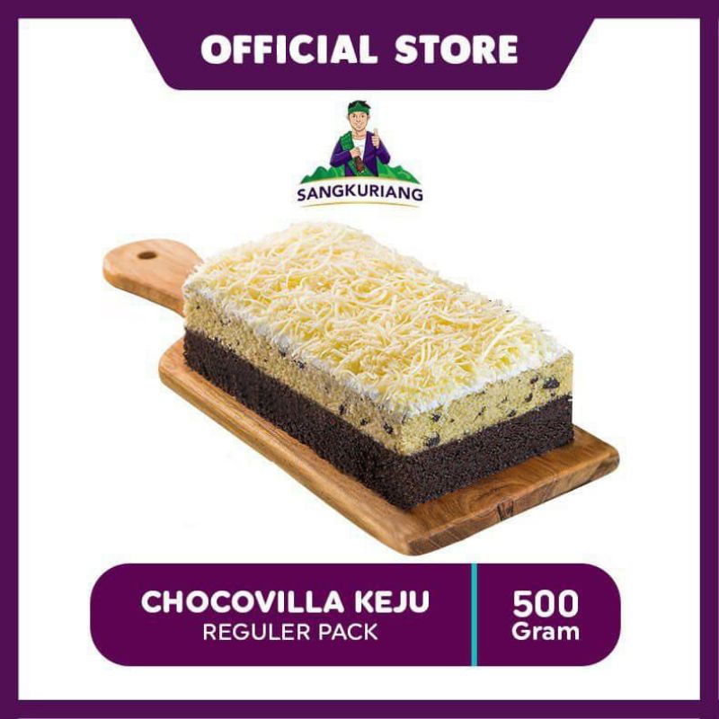 

Lapis Sangkuriang chocovilla keju