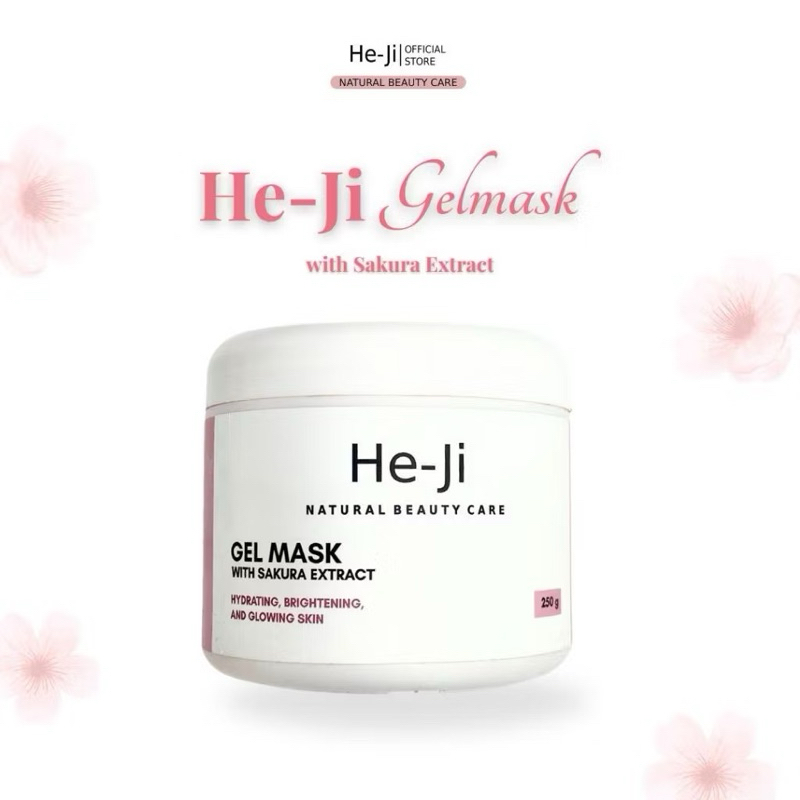 (READY ALL PRODUCT HE-JI) GEL MASK BODY TONEUP BOOSTER AND SERUM BOOSTER HE-JI