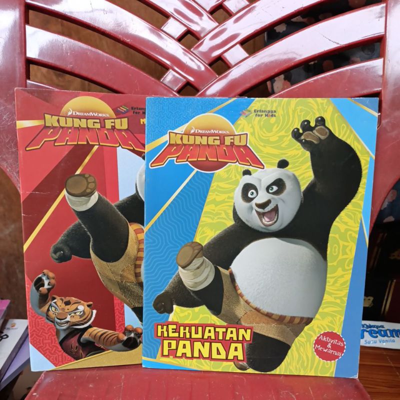 buku sticker kungfu panda