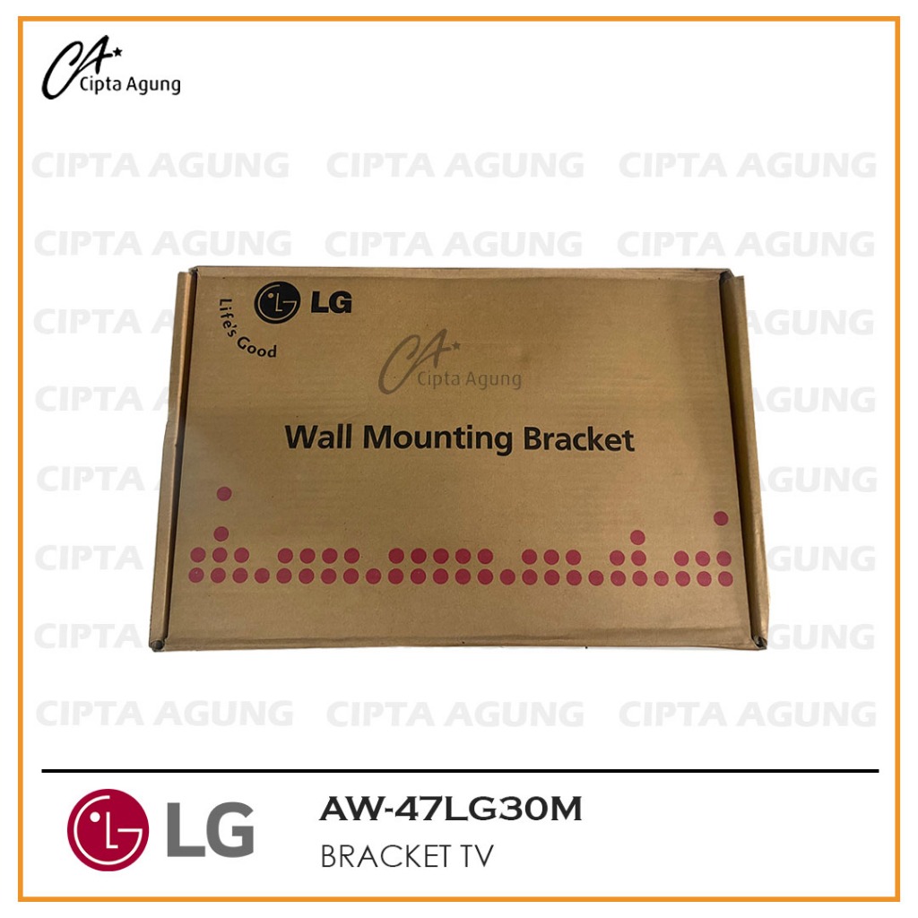LG WALL MOUNTING BRACKET TV 32-47 INCH AW-47LG30M