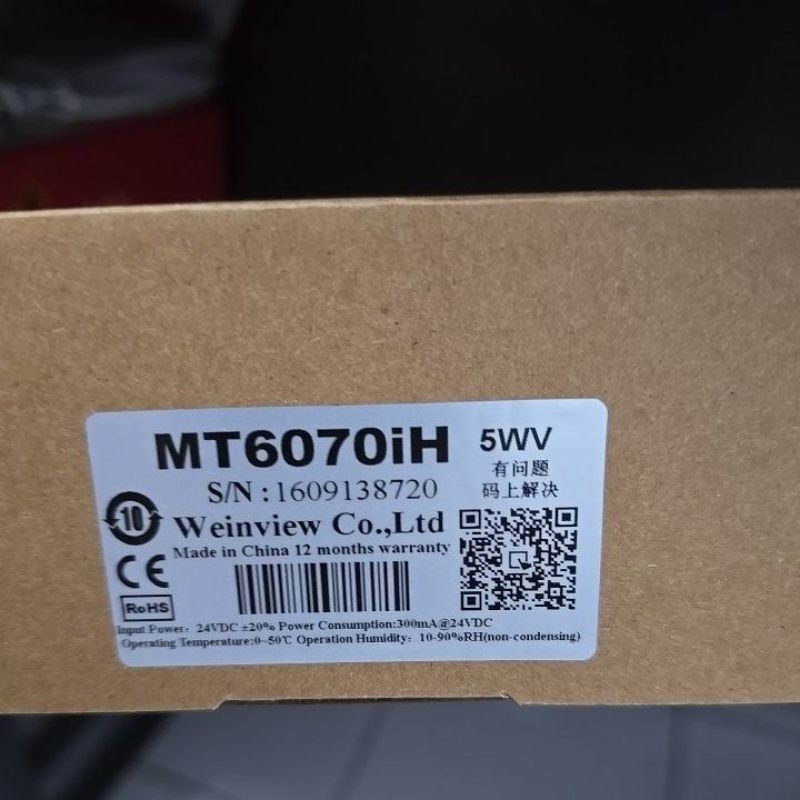WEINVIEW HMI Touch Screen MT6070iH