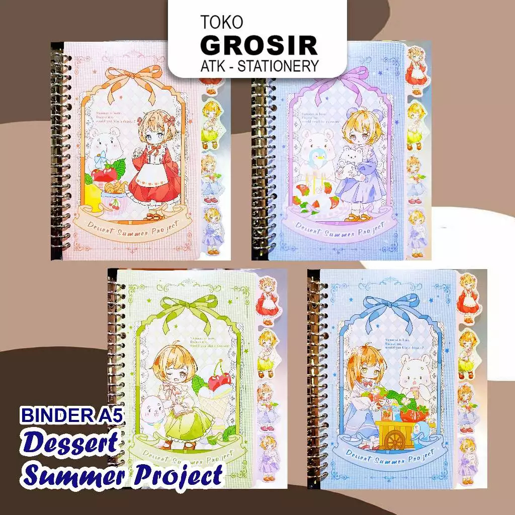 

(LIVE) BINDER A5 P25217-24 / BINDER KIYOWO / BINDER CUTE