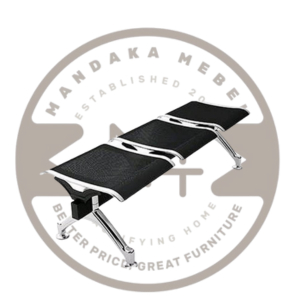 Kursi Bandara / Kursi Tunggu 3 Dudukan Tanpa Sandaran