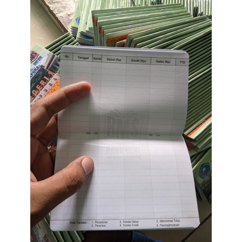 

Buku Tabungan custom staples
