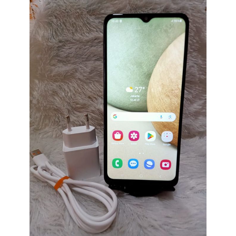 JUAL HP SECOND SAMSUNG A12 RAM 4/128 ONLY