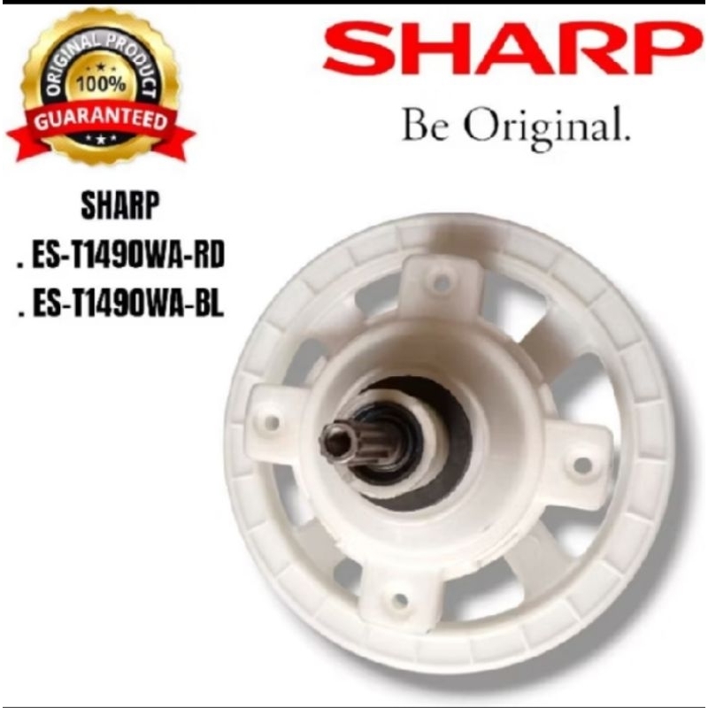 GEARBOX MESIN CUCI 2 TABUNG SHARP ORIGINAL ES-T1490CR