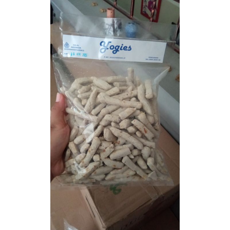 

Basreng Stick Bawang Goreng Gurih Dan Renyah Yogies Tanggerang